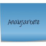 Analysarbete